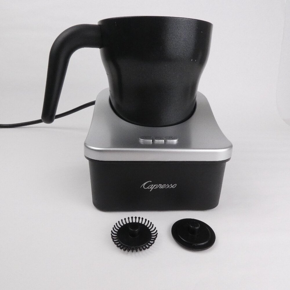 Capresso Automatic Milk Frother Froth PRO Silver & Black #202